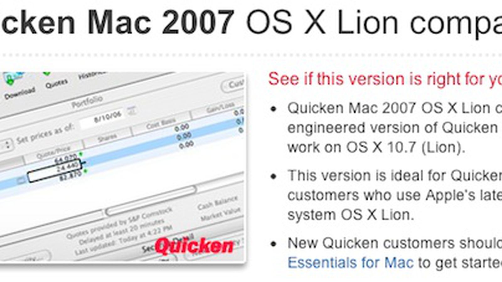 Quicken essentials for mac 2012 download windows 10